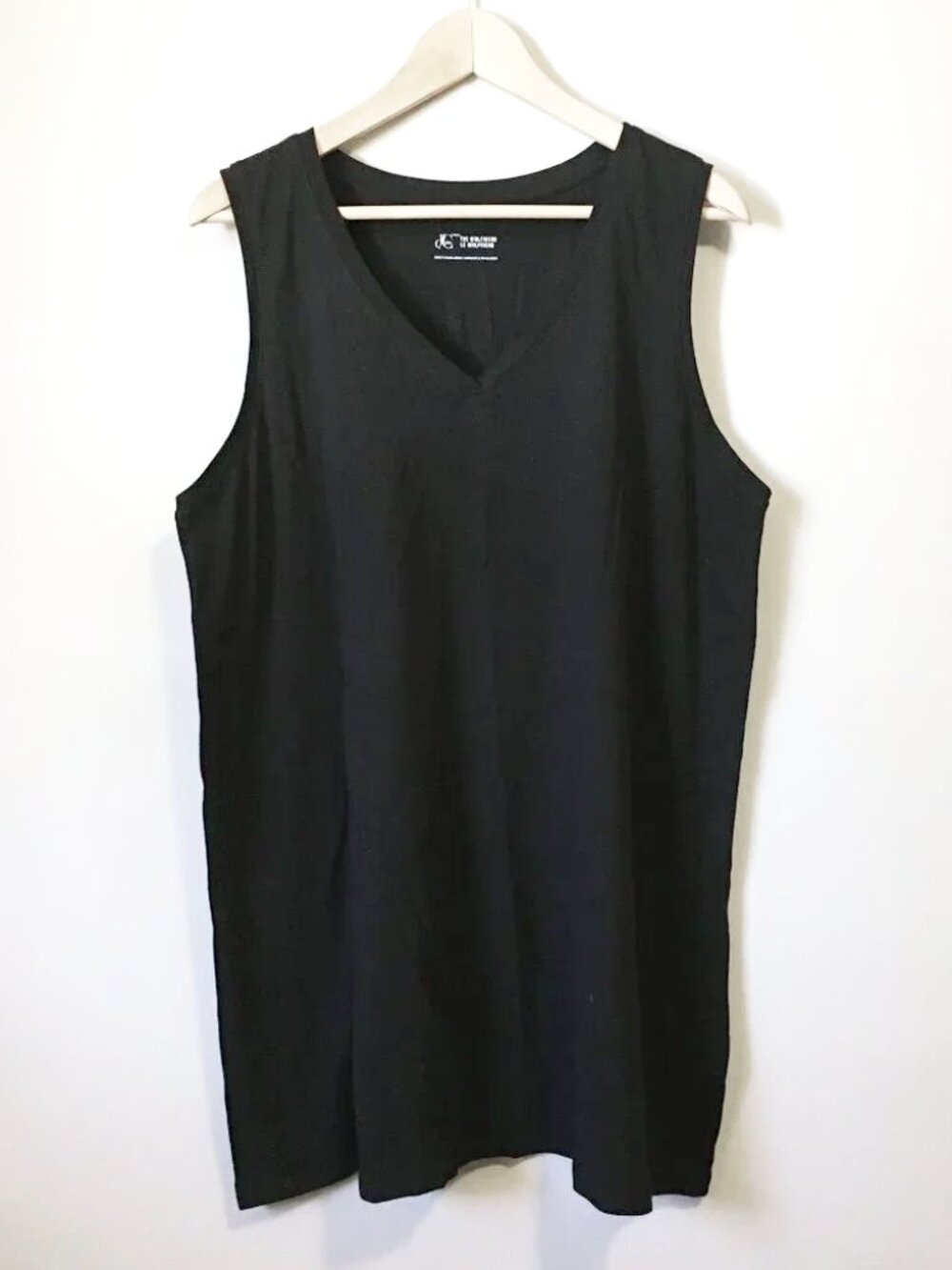 D/C Jeans Modern Black Jersey Sleeveless Girlfriend Shirt